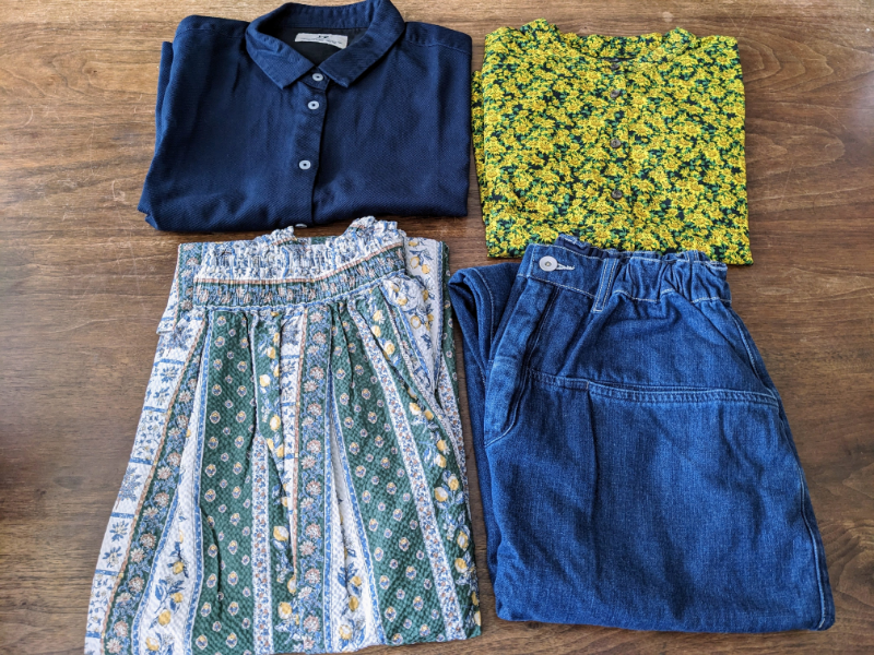 フェリシモのサニークラウズで久々に服を買いました