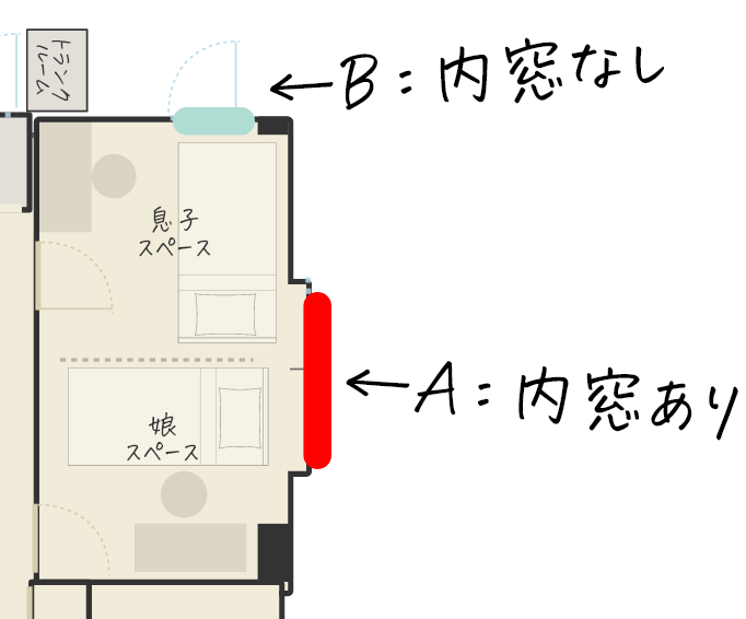 結露を測定した内窓